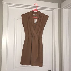 Forever 21 taupe dress